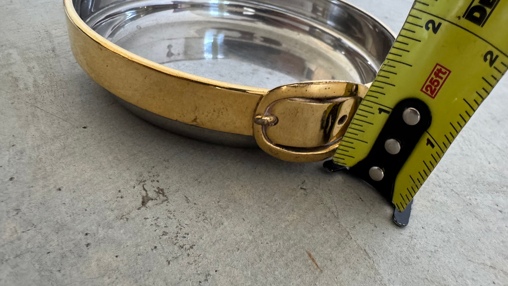 Hermes Belt Buckle Catchall, 1960s France
