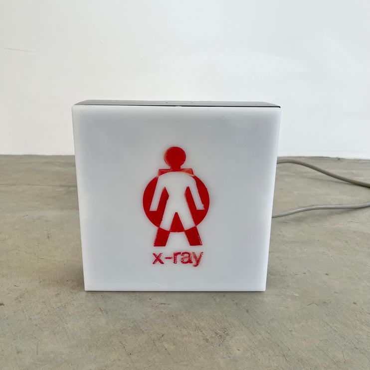 Illuminated X-Ray Sign