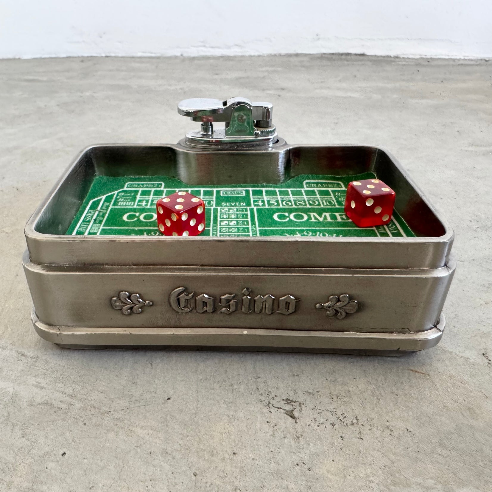 Craps Casino Table Lighter, 1980's Japan