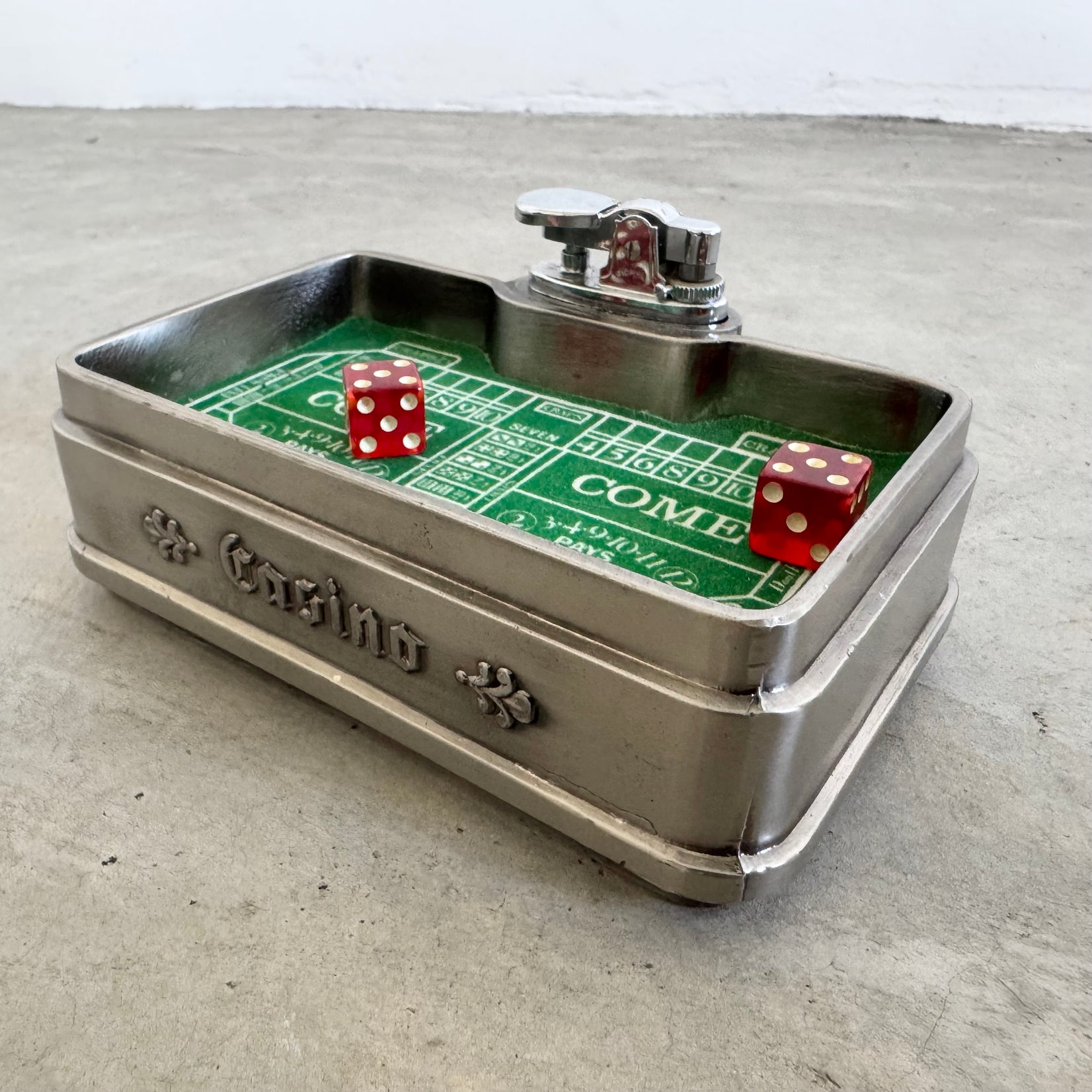 Craps Casino Table Lighter, 1980's Japan