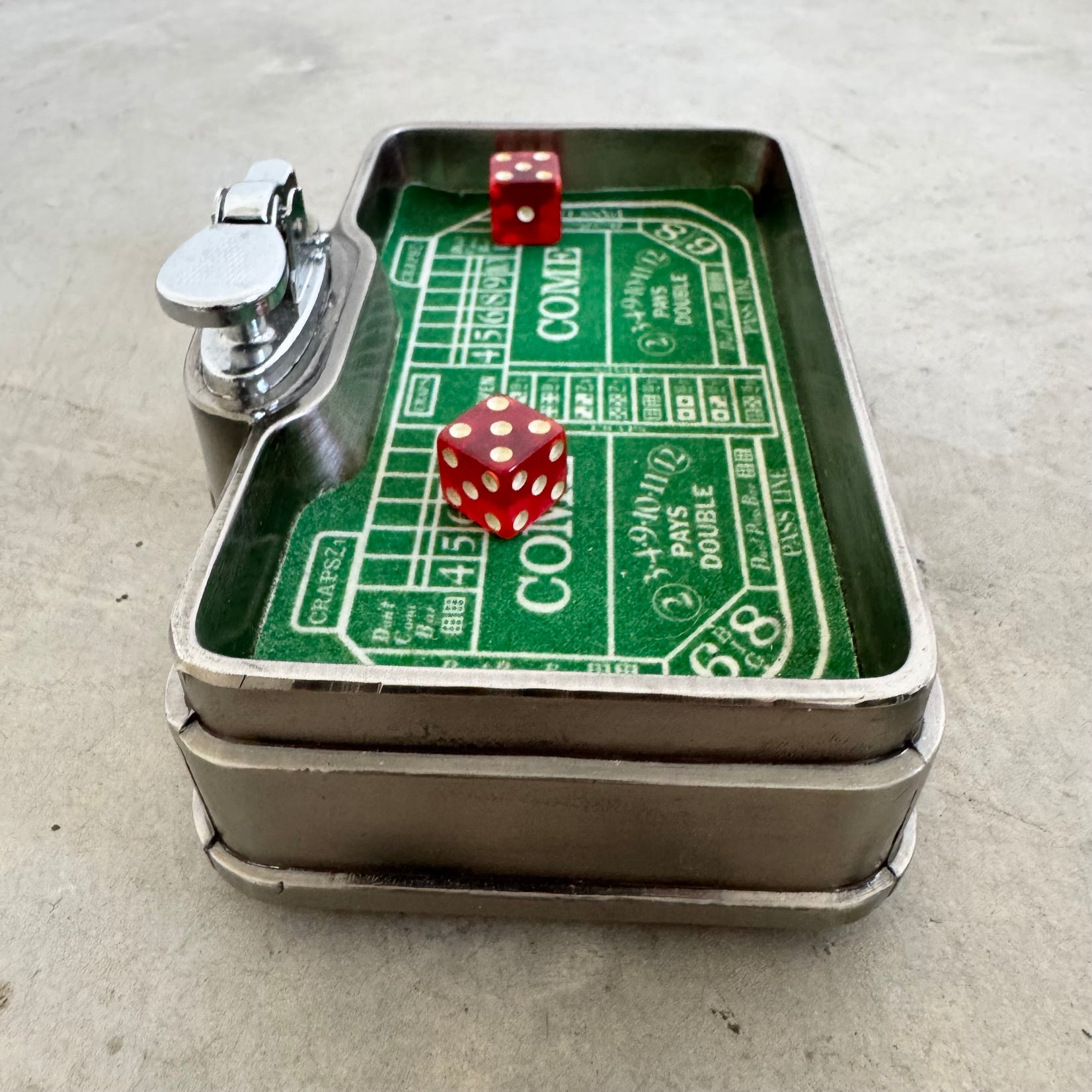 Craps Casino Table Lighter, 1980's Japan