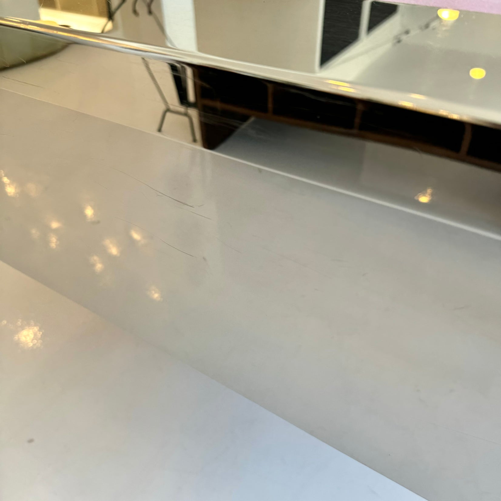 Custom Polished Chrome Pool Table by Merit