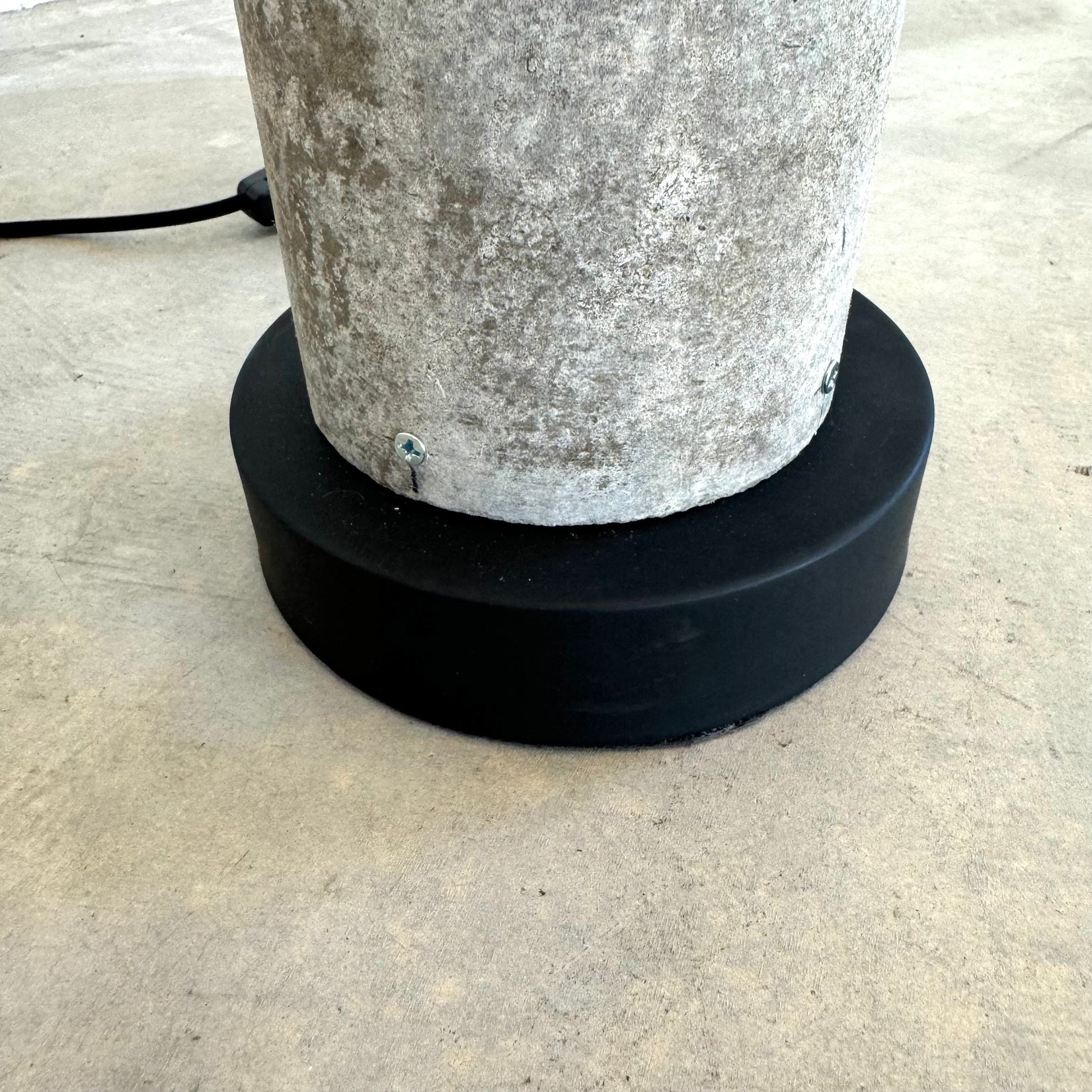 Concrete Table Lamp