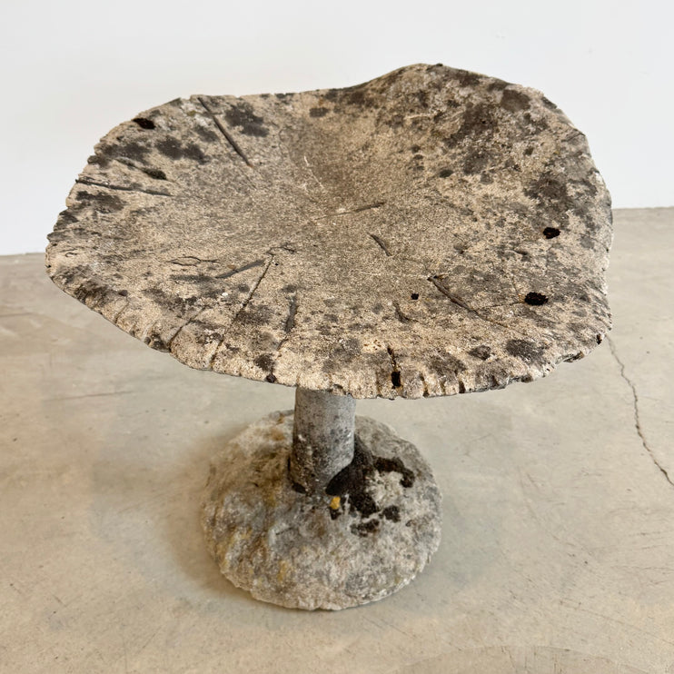 Oversized Concrete Mushroom Sculpture or Stool, France 1950's