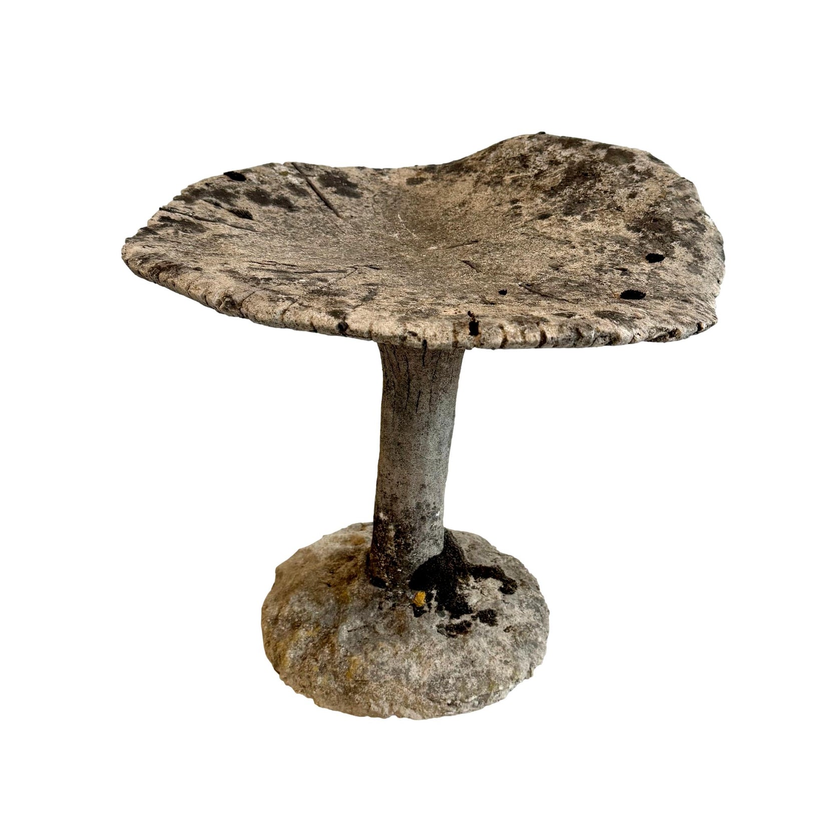 Oversized Concrete Mushroom Sculpture or Stool, France 1950's