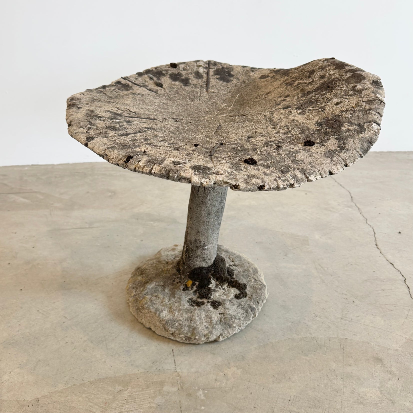 Oversized Concrete Mushroom Sculpture or Stool, France 1950's