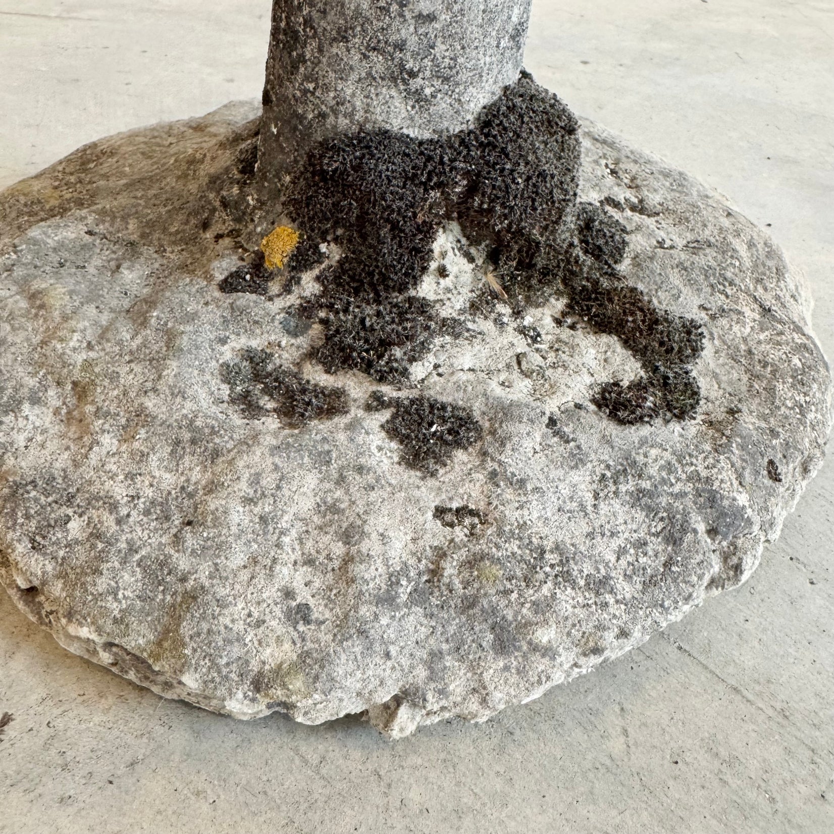 Oversized Concrete Mushroom Sculpture or Stool, France 1950's