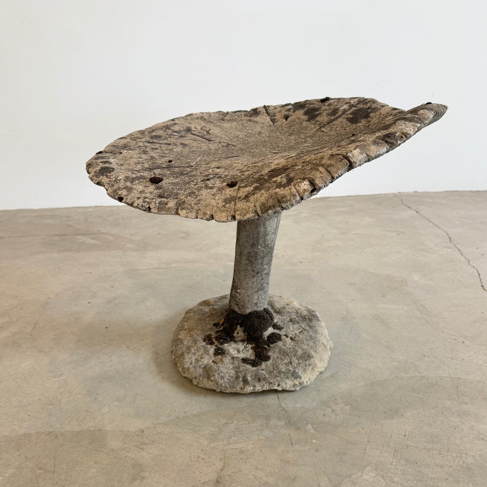 Oversized Concrete Mushroom Sculpture or Stool, France 1950's