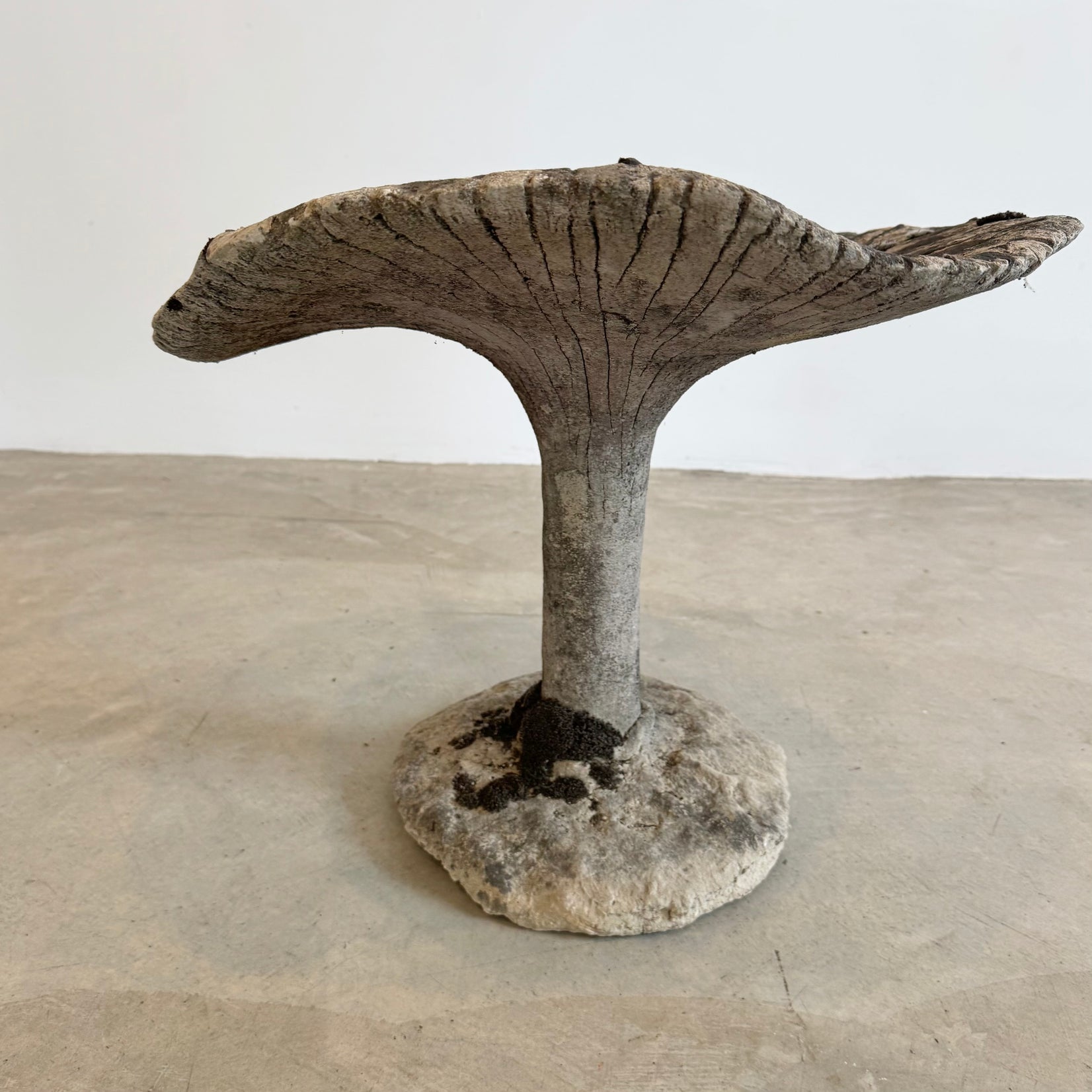 Oversized Concrete Mushroom Sculpture or Stool, France 1950's