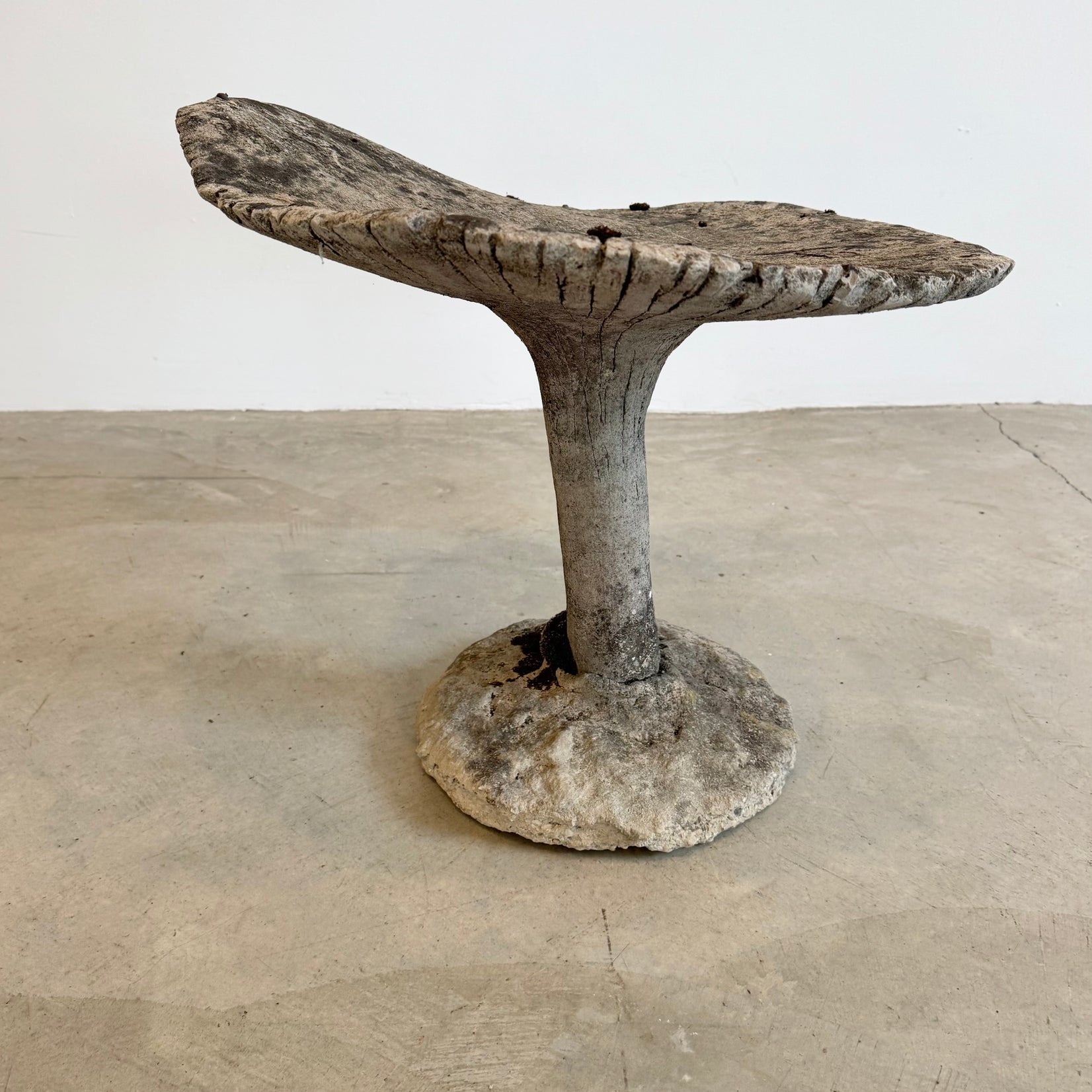 Oversized Concrete Mushroom Sculpture or Stool, France 1950's