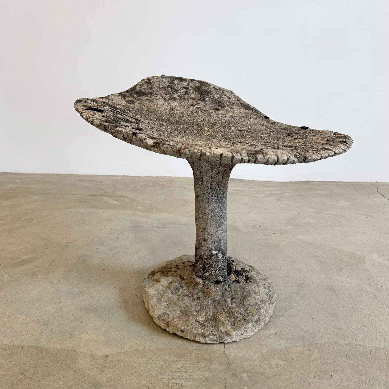 Oversized Concrete Mushroom Sculpture or Stool, France 1950's