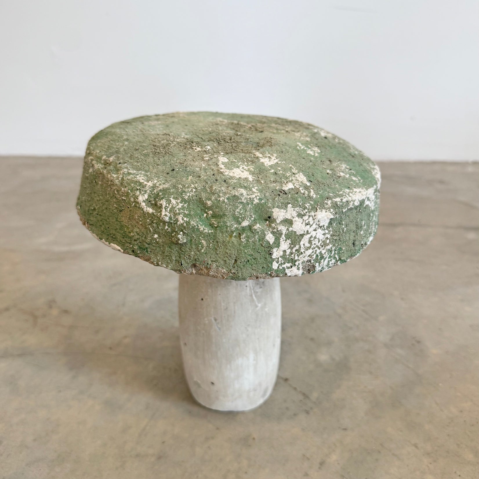 Set of 7 Concrete Mushrooms