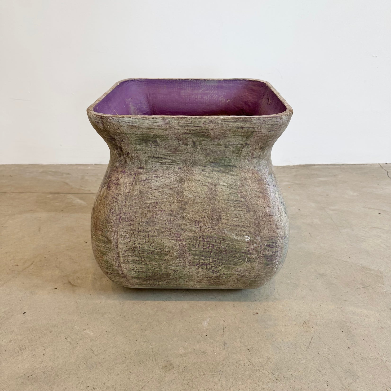 Willy Guhl Concrete Urn Planter, 1960's