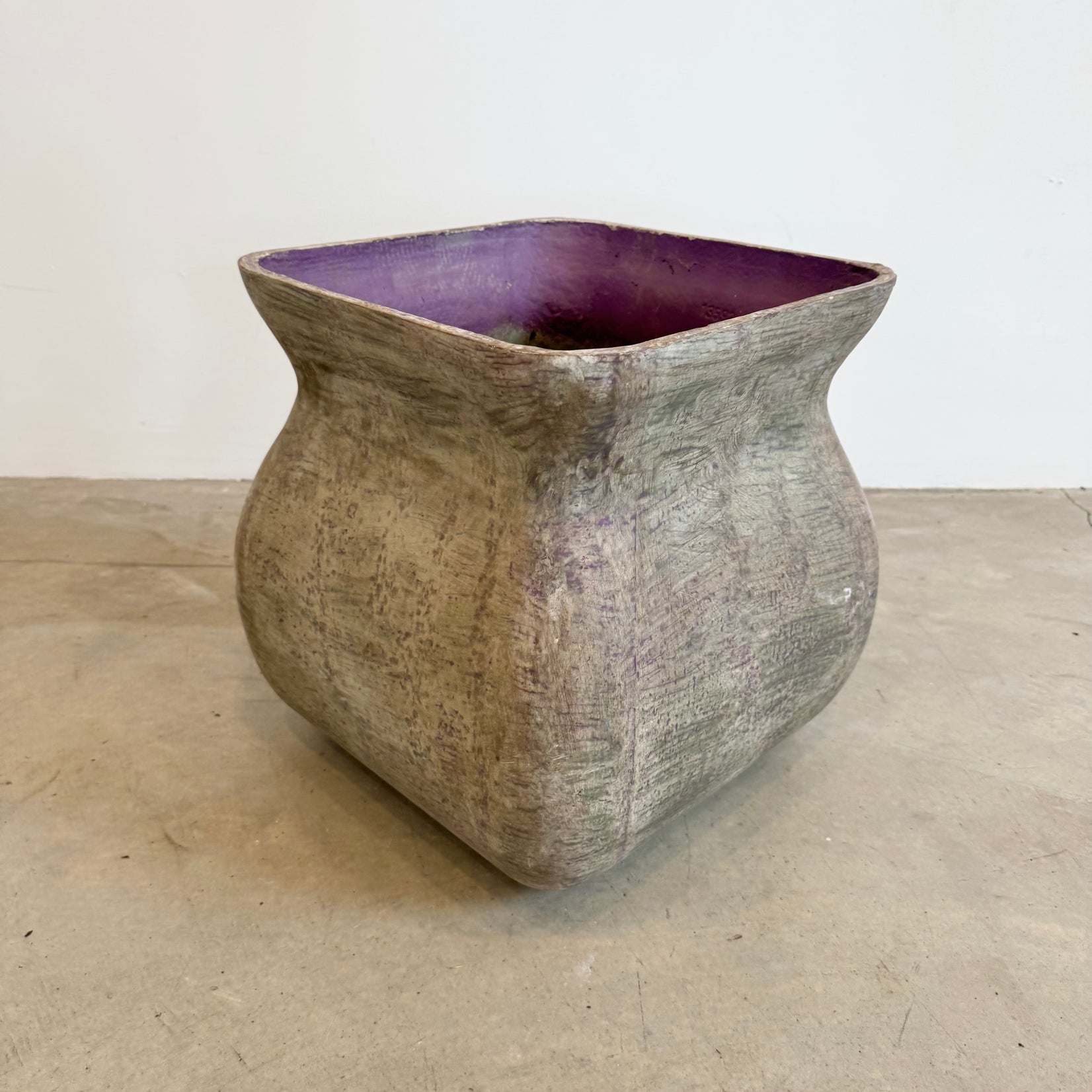 Willy Guhl Concrete Urn Planter, 1960's