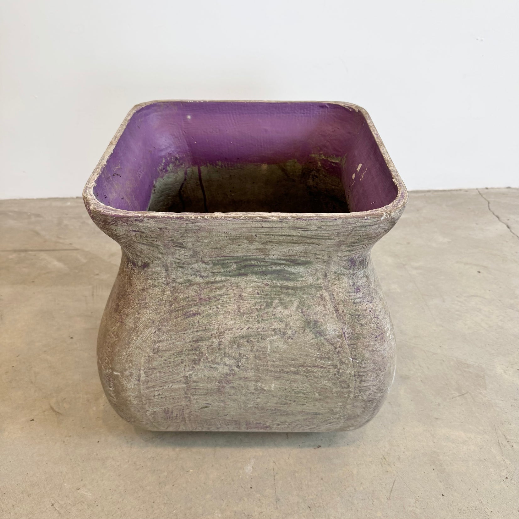 Willy Guhl Concrete Urn Planter, 1960's