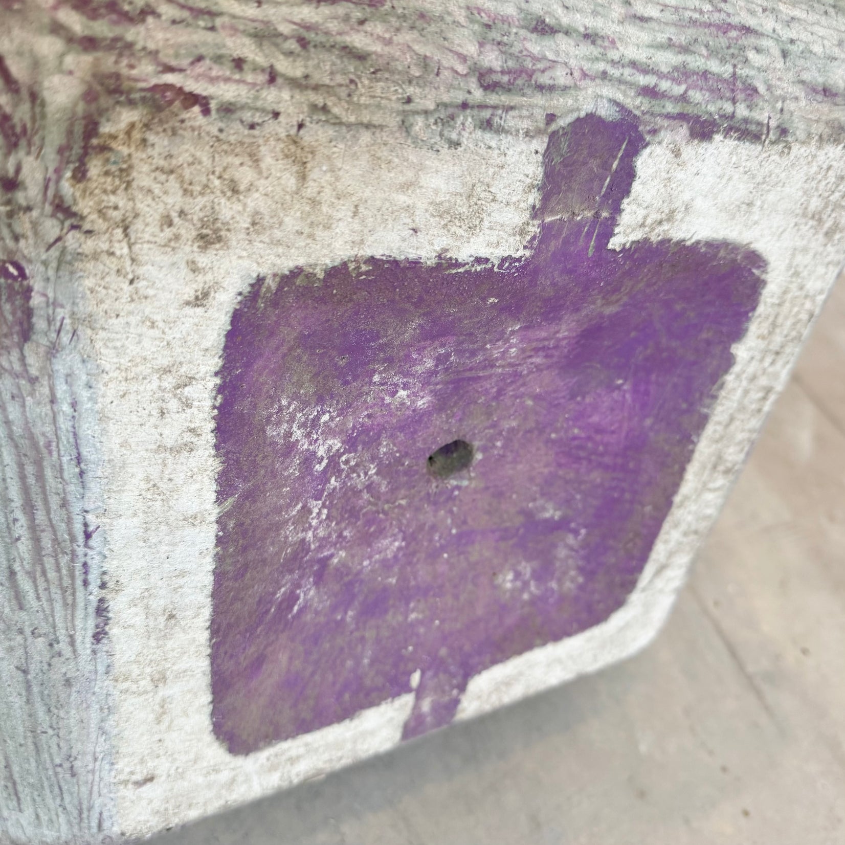 Willy Guhl Concrete Urn Planter, 1960's