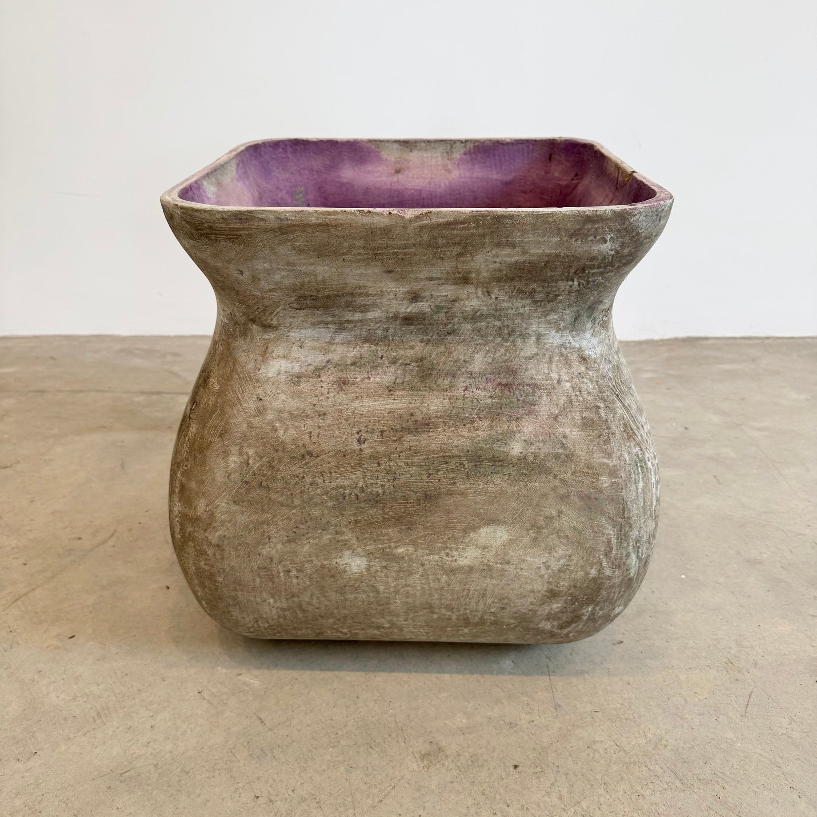 Willy Guhl Concrete Urn Planter, 1960's