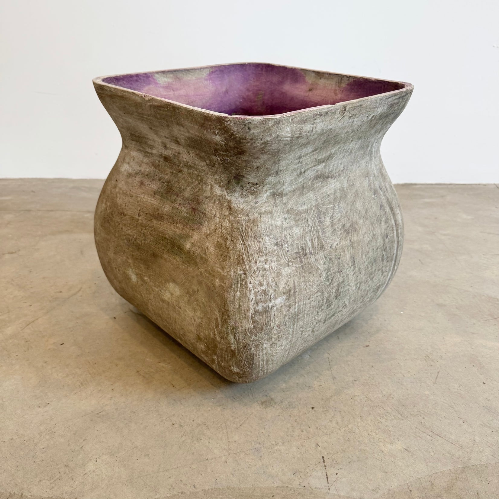 Willy Guhl Concrete Urn Planter, 1960's