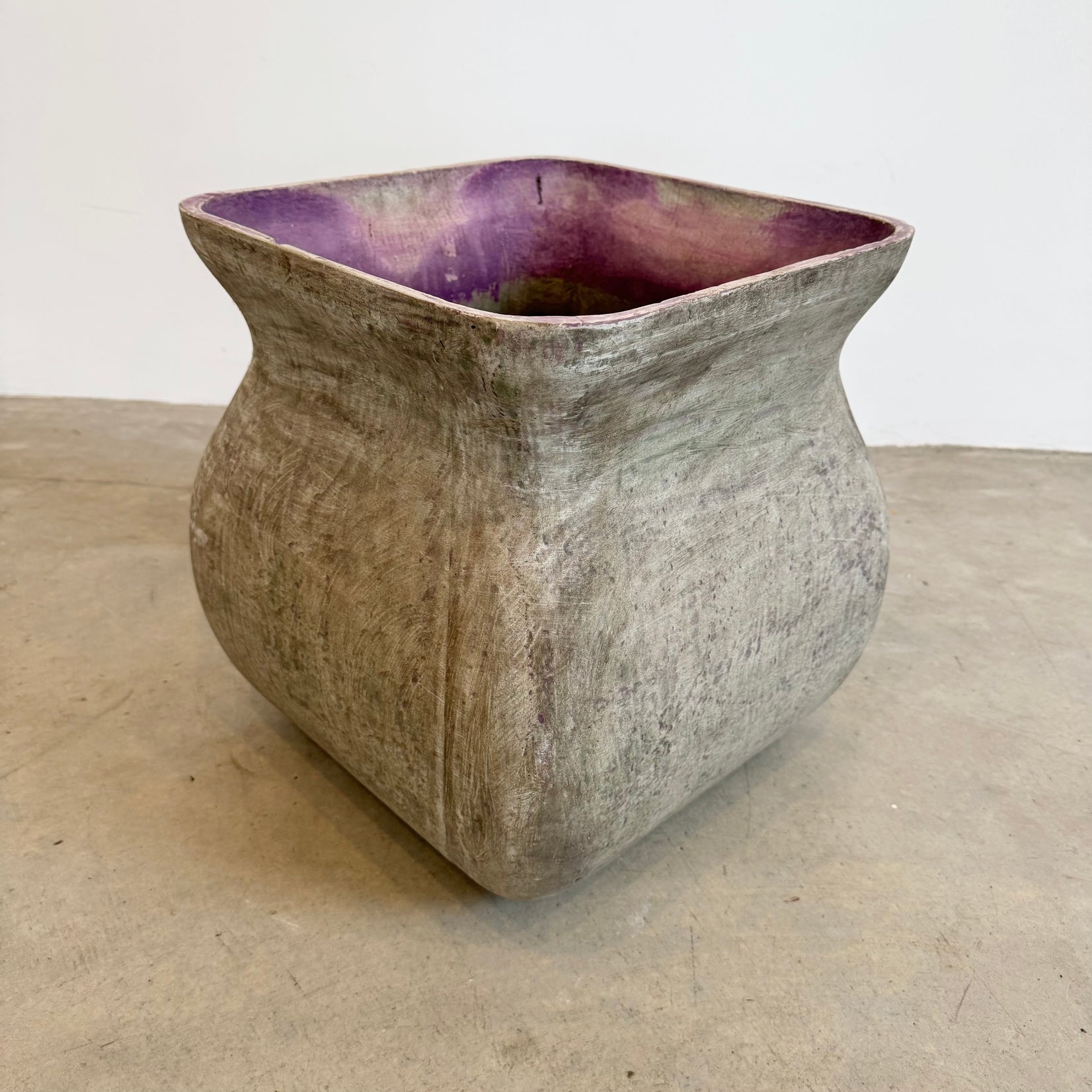 Willy Guhl Concrete Urn Planter, 1960's