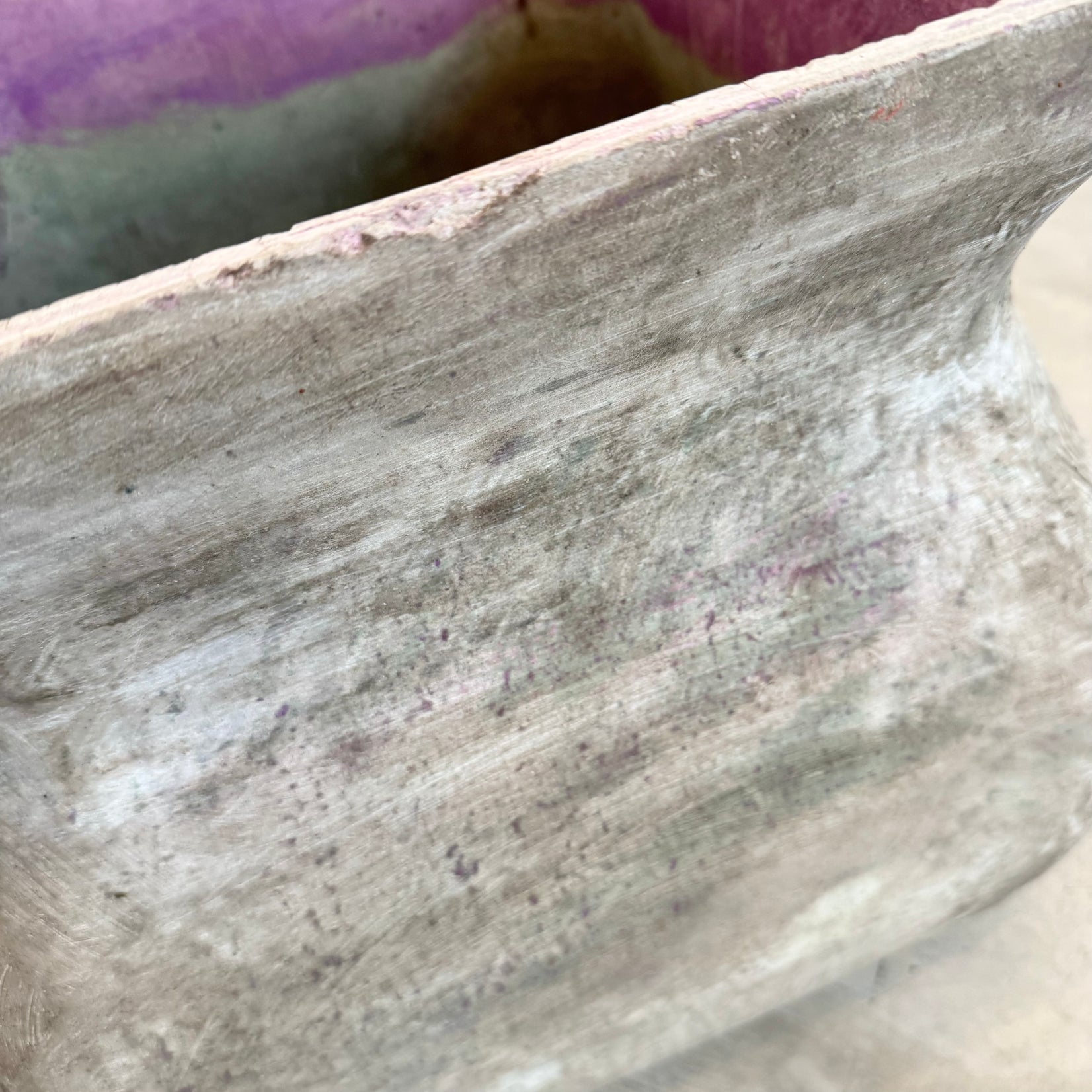 Willy Guhl Concrete Urn Planter, 1960's