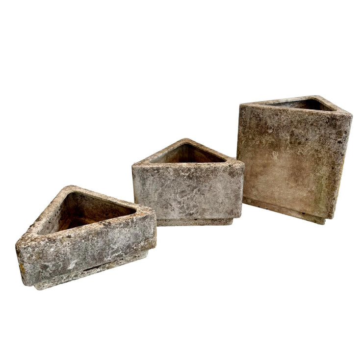 Set of 3 Triangular Planters