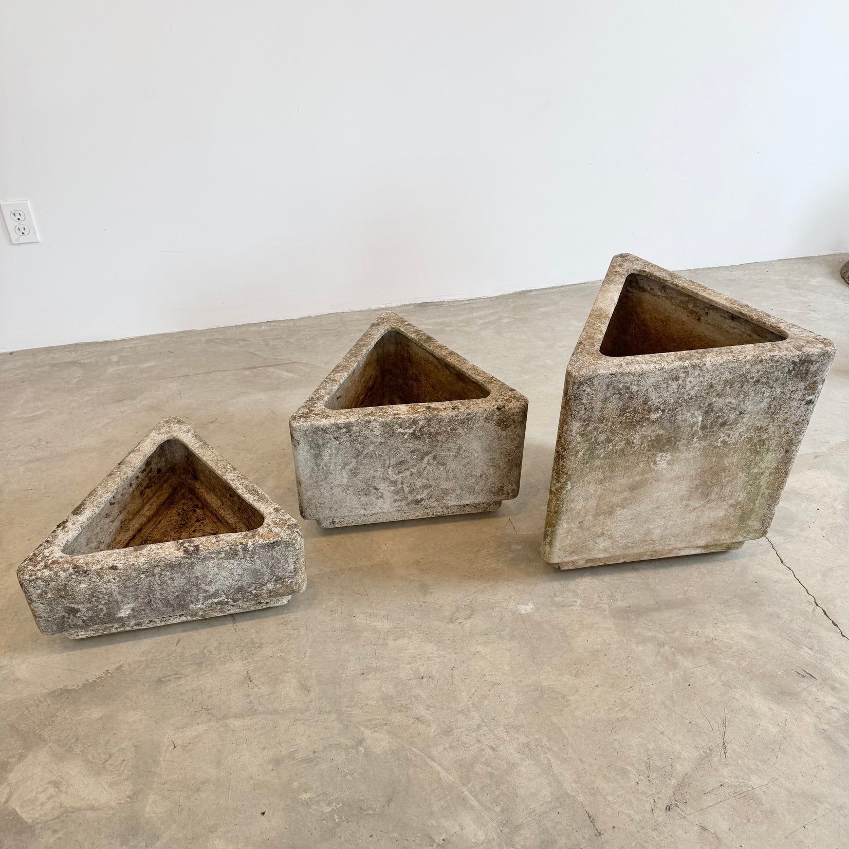 Set of 3 Triangular Planters
