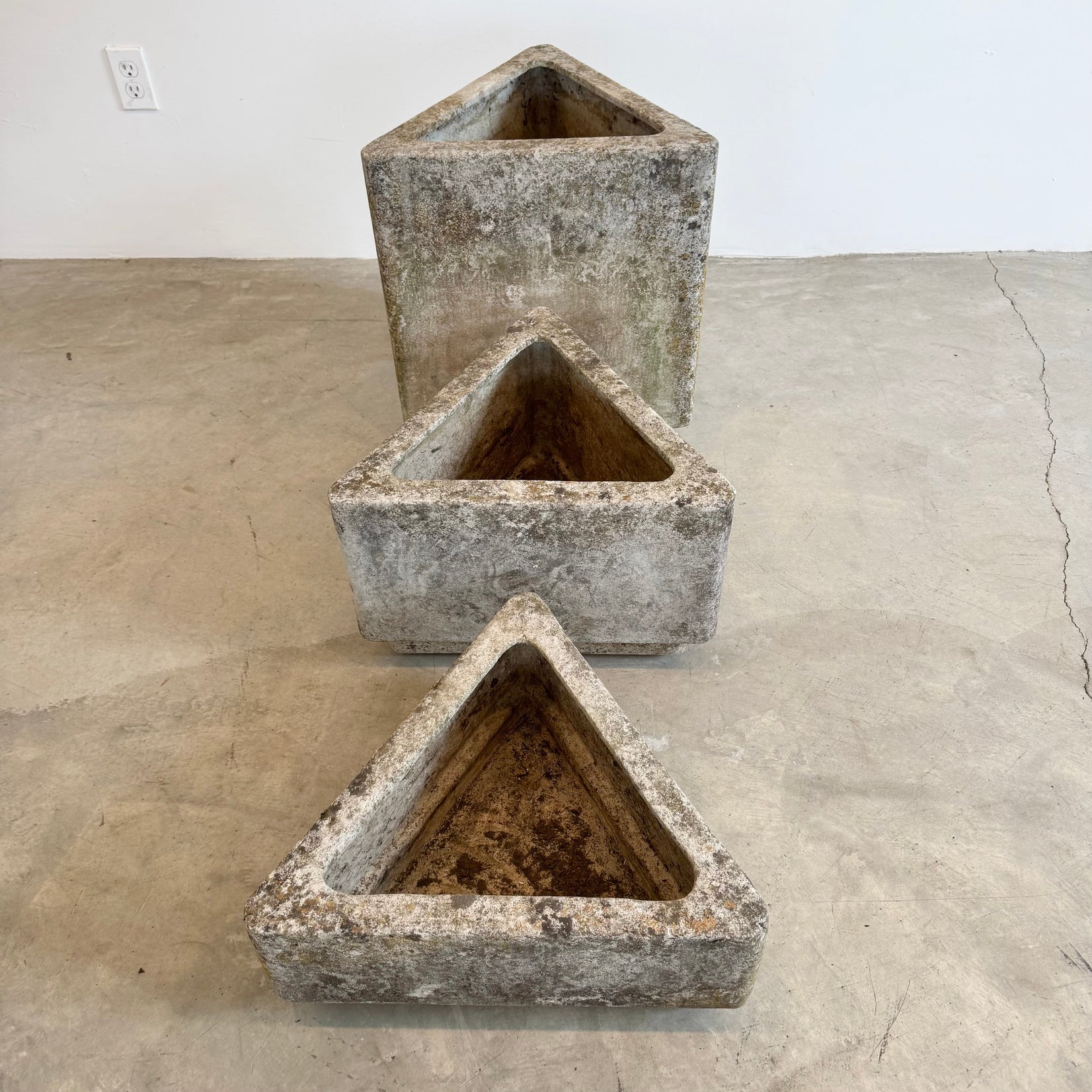 Set of 3 Triangular Planters
