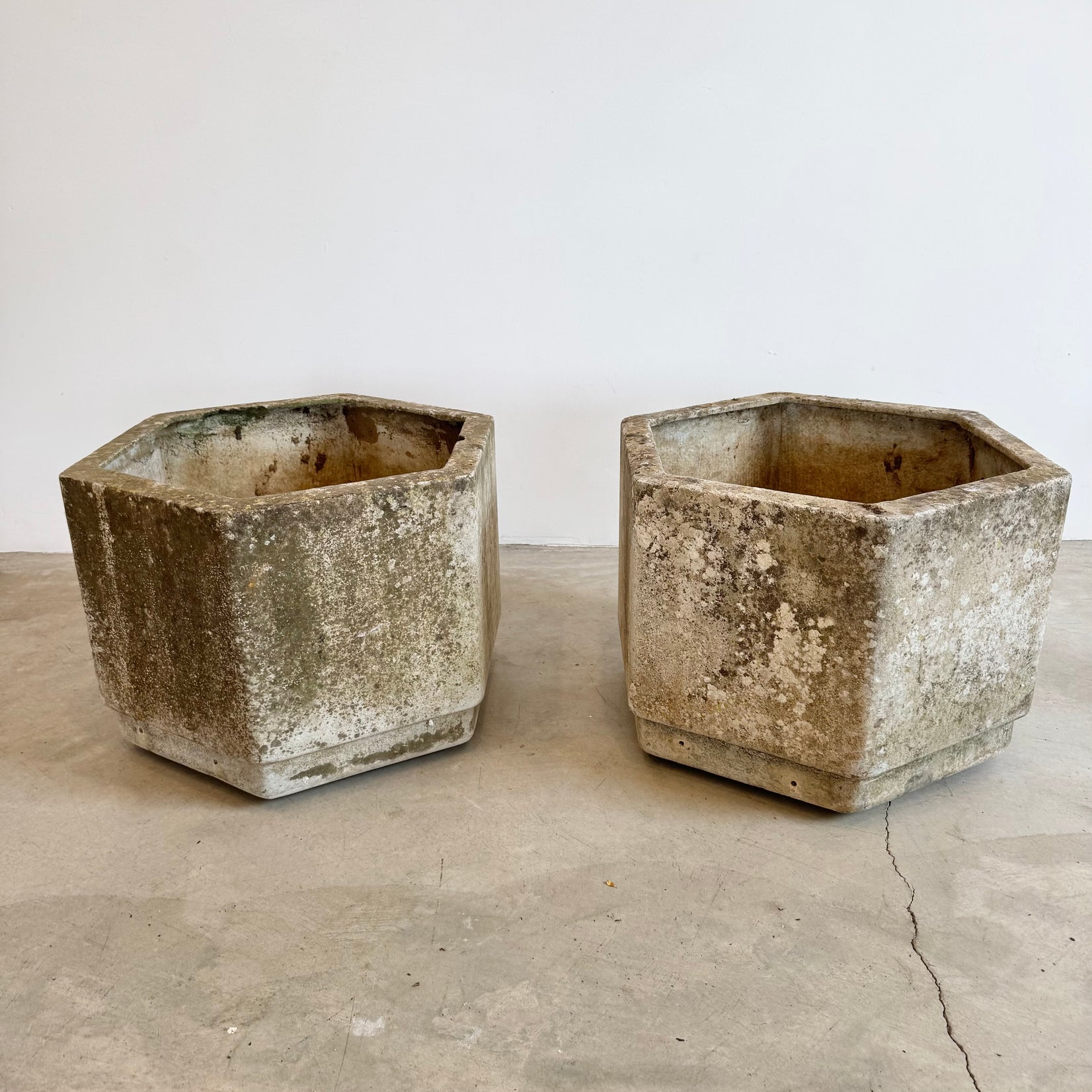 Hexagonal Planters by Willy Guhl, 1960s Switzerland