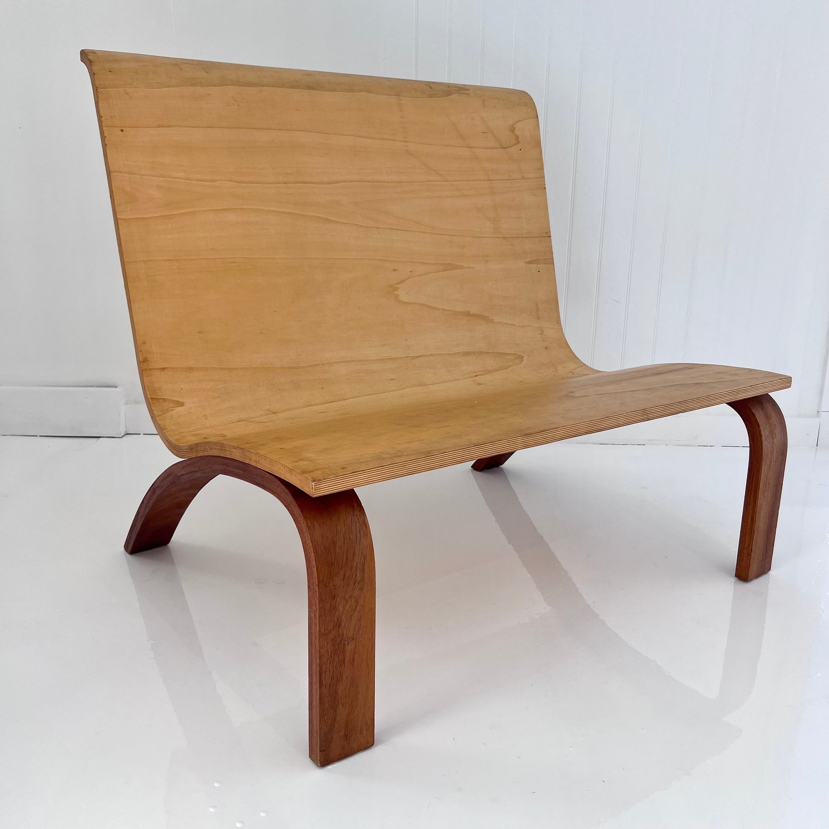 Bentwood Bench, 1960s USA