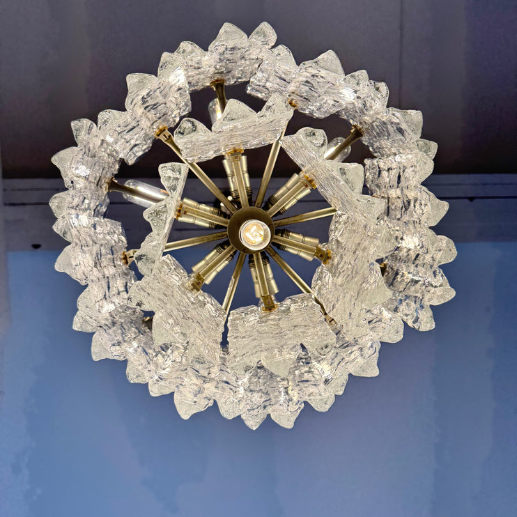 Ice Glass Chandelier