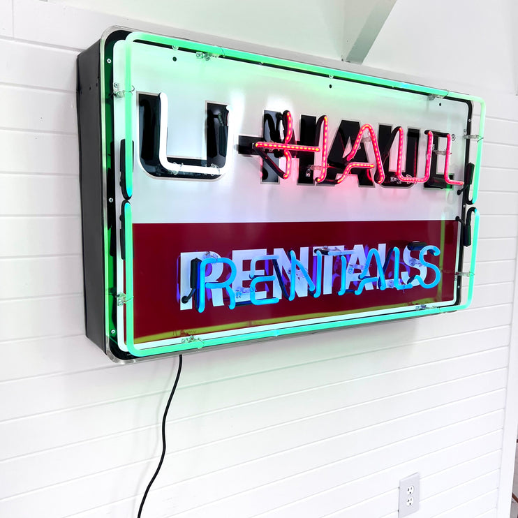 U-haul Neon Sign, 1990s USA