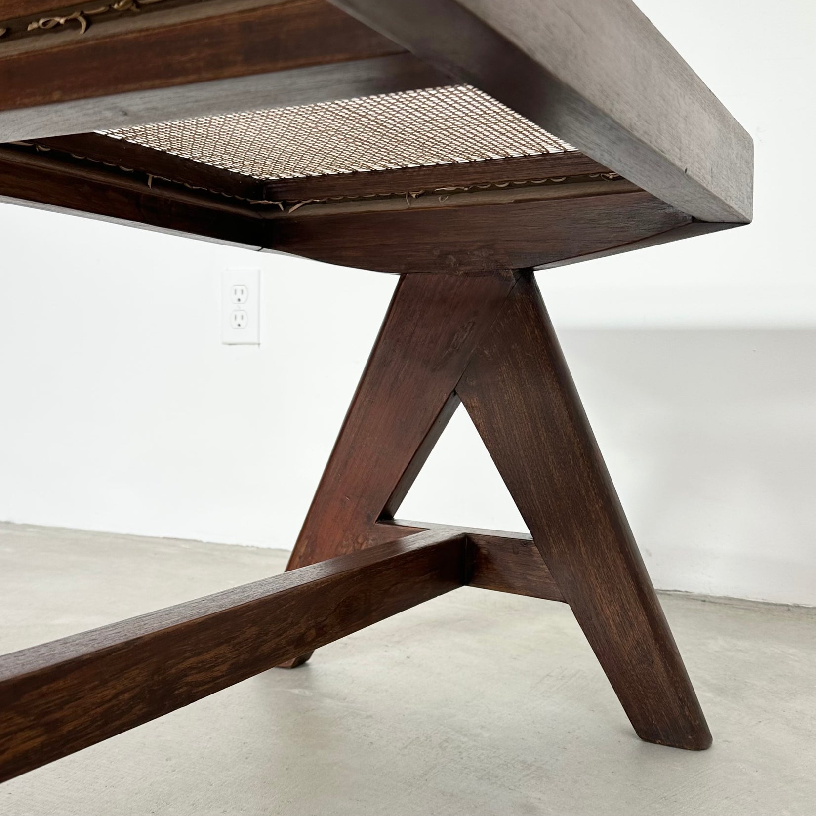 Pierre Jeanneret A Leg Bench