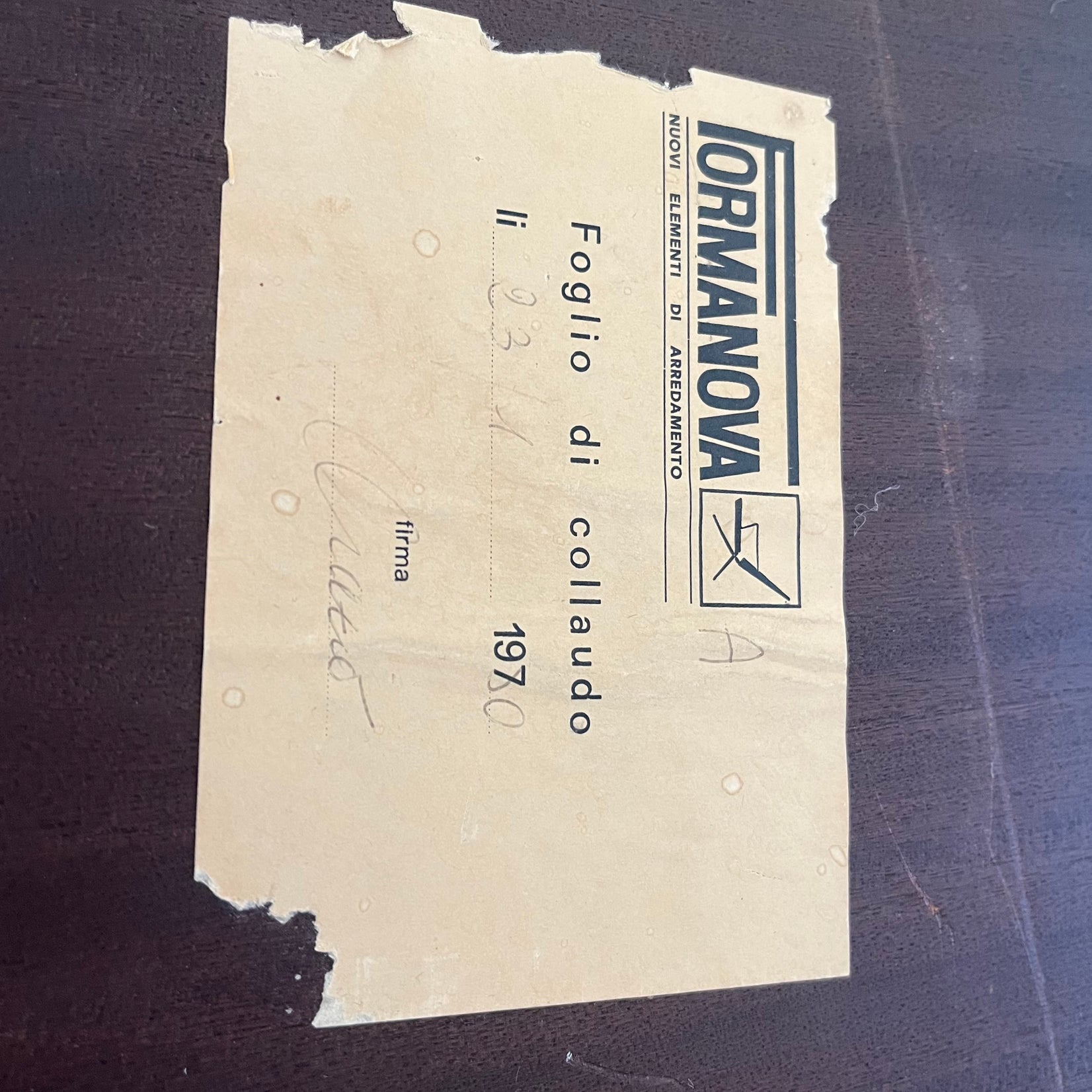 Gianni Moscatelli Desk