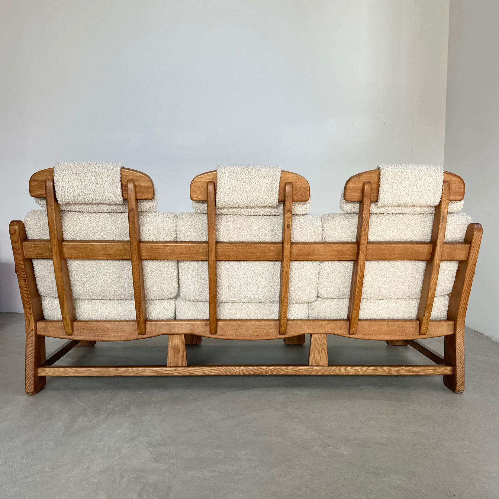 Elm & Boucle Sofa