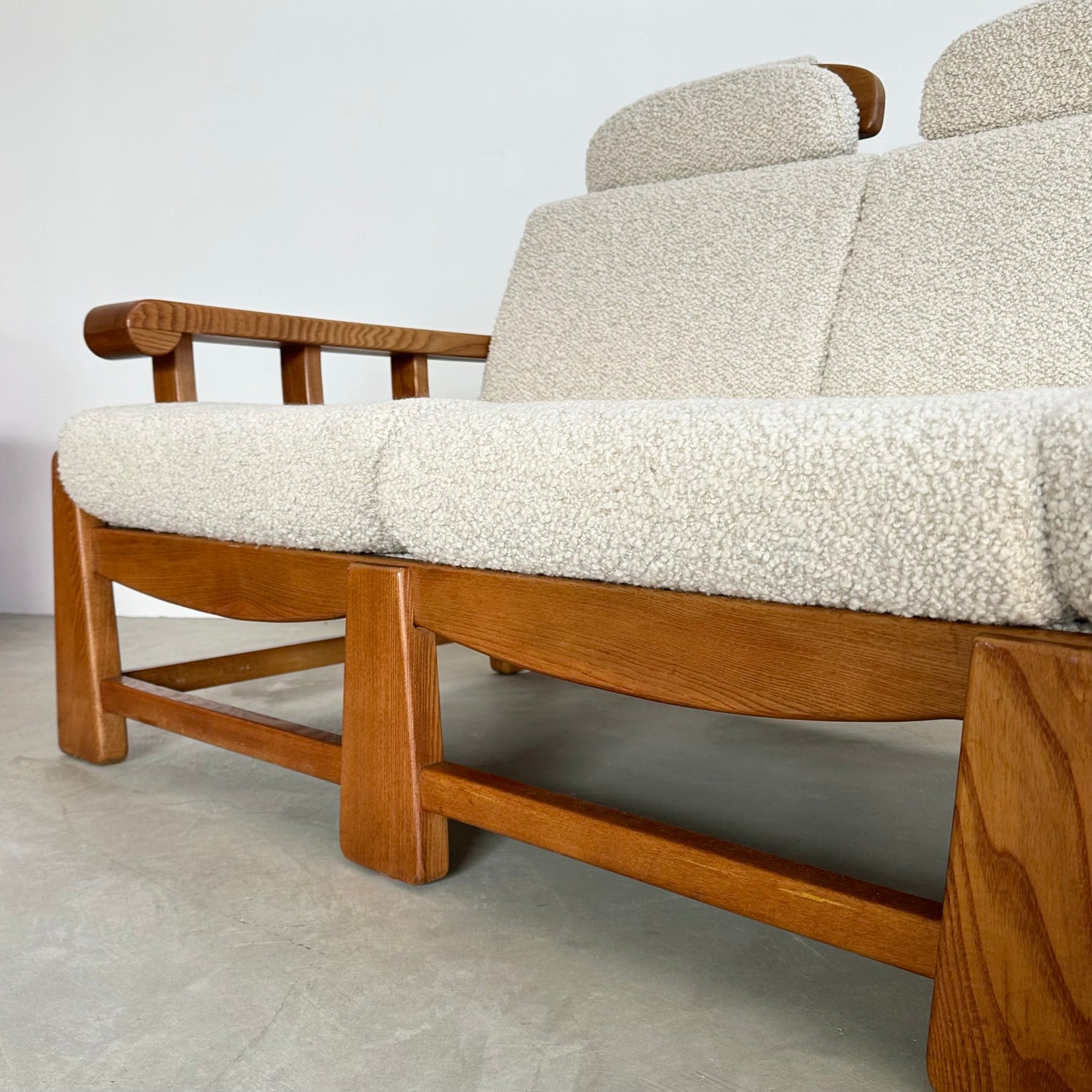 Elm & Boucle Sofa