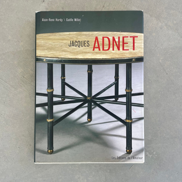 First Edition Jacques Adnet Book by Gaelle Millet & Alain-Rene Hardy