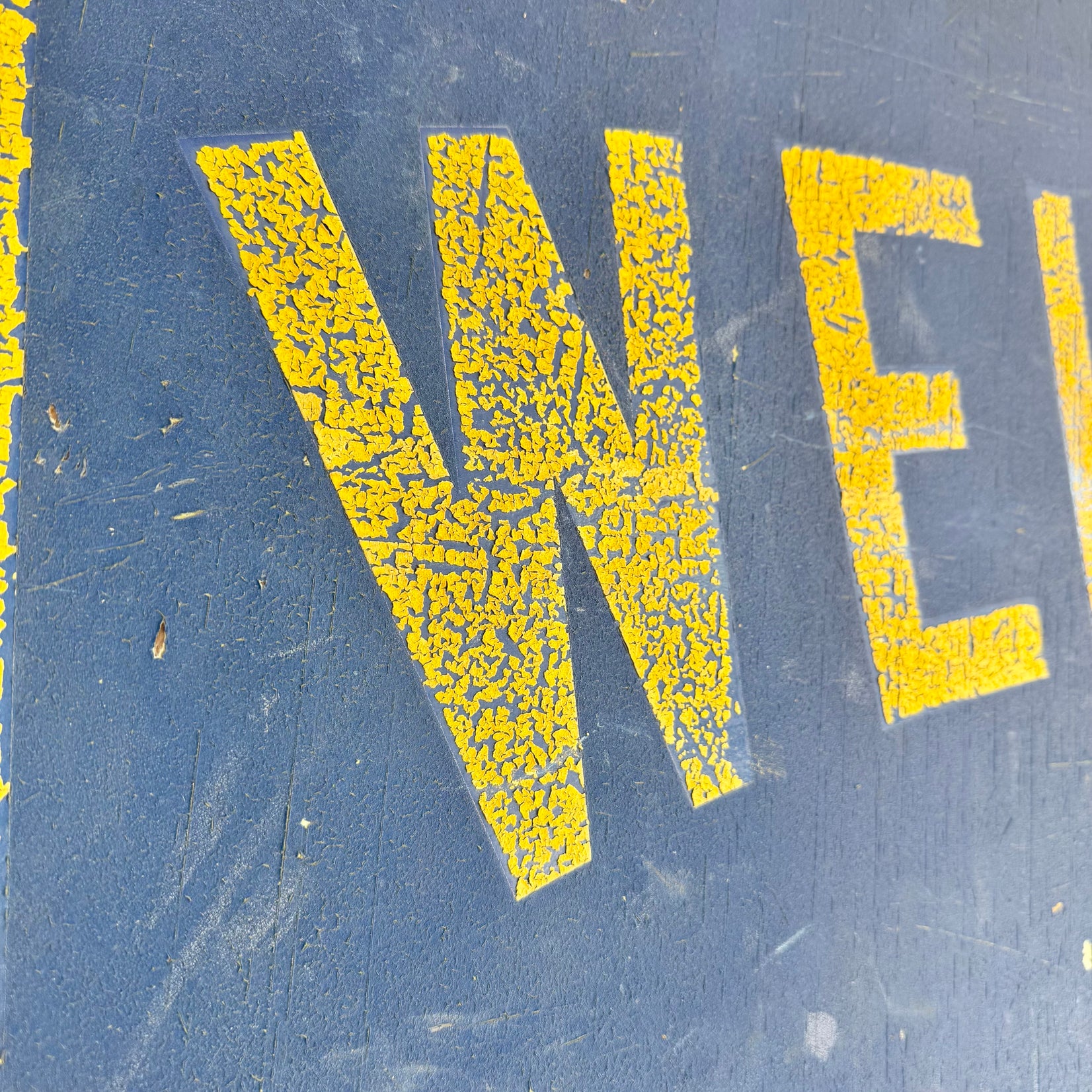 Welcome to New York Metal Highway Sign