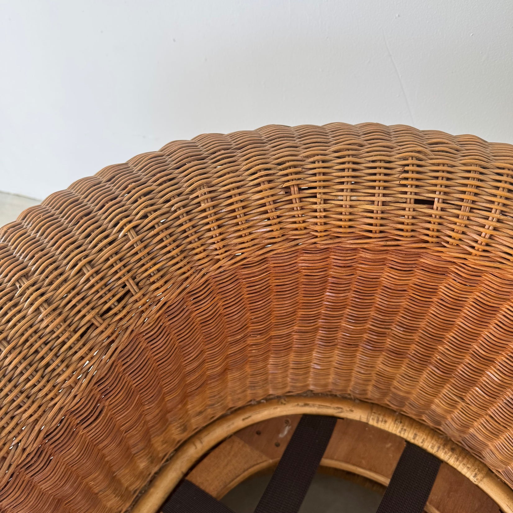 Sculptural Wicker Armchairs