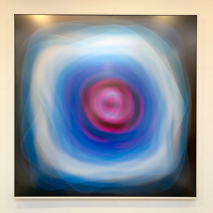 Lenticular Artwork in Blue