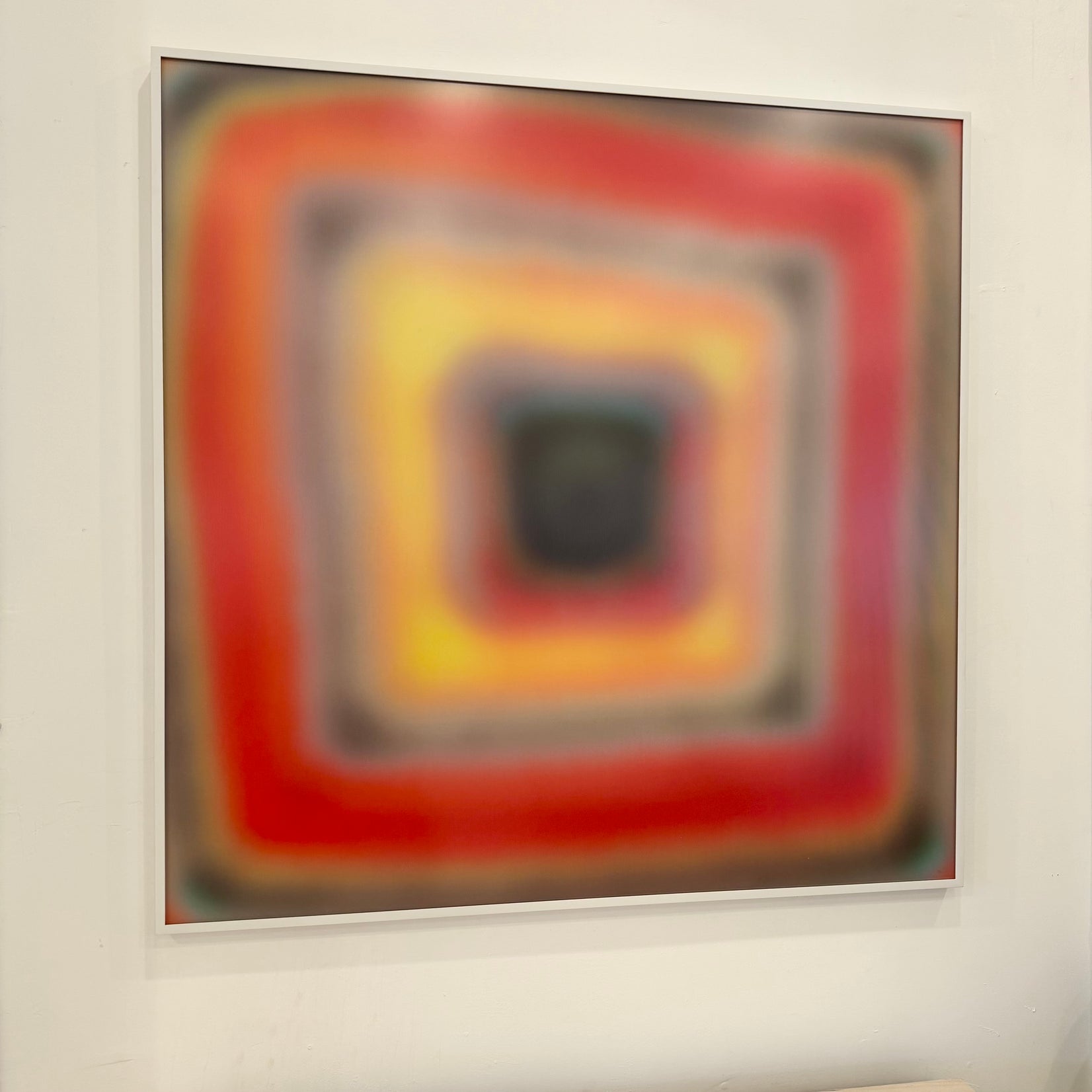 Lenticular Artwork in Orange