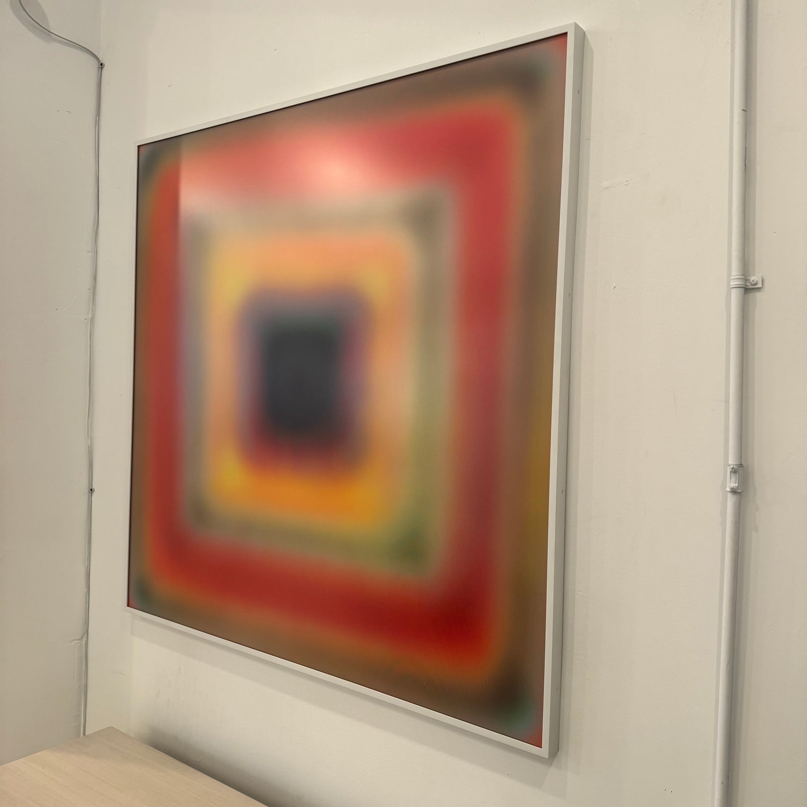 Lenticular Artwork in Orange