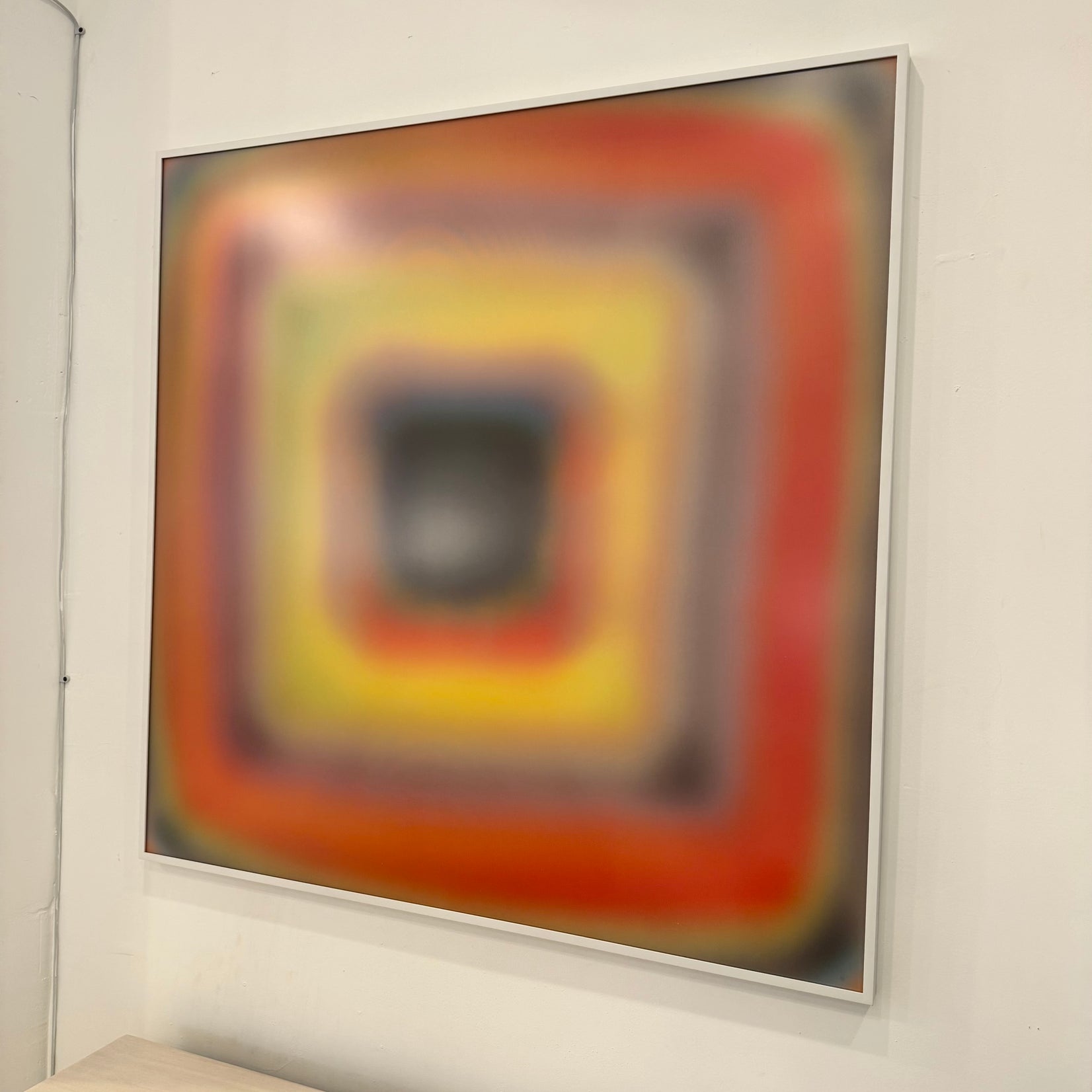 Lenticular Artwork in Orange