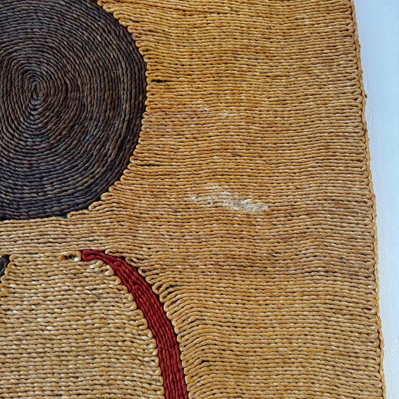 Jute 'Serpents' Tapestry