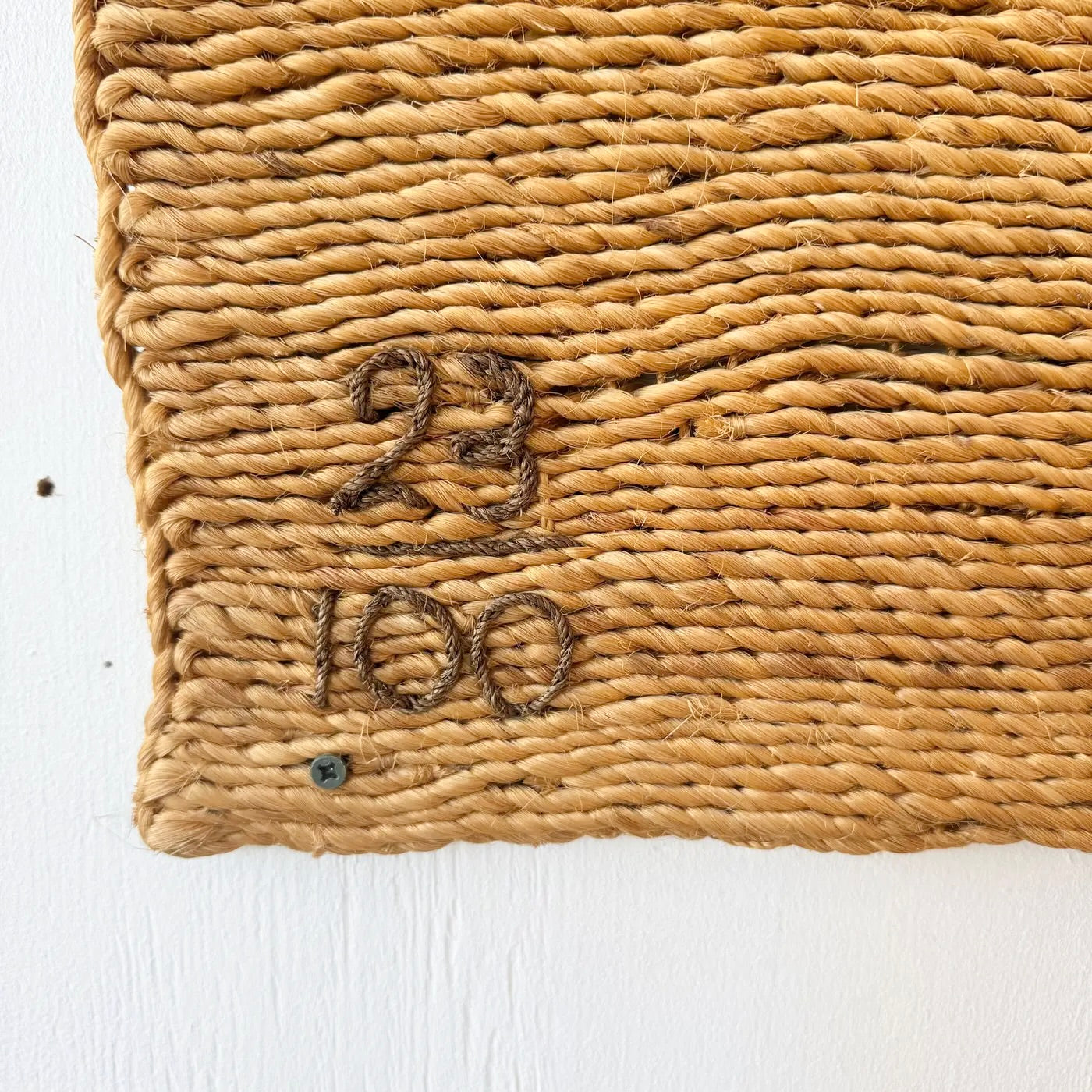 Jute 'Serpents' Tapestry