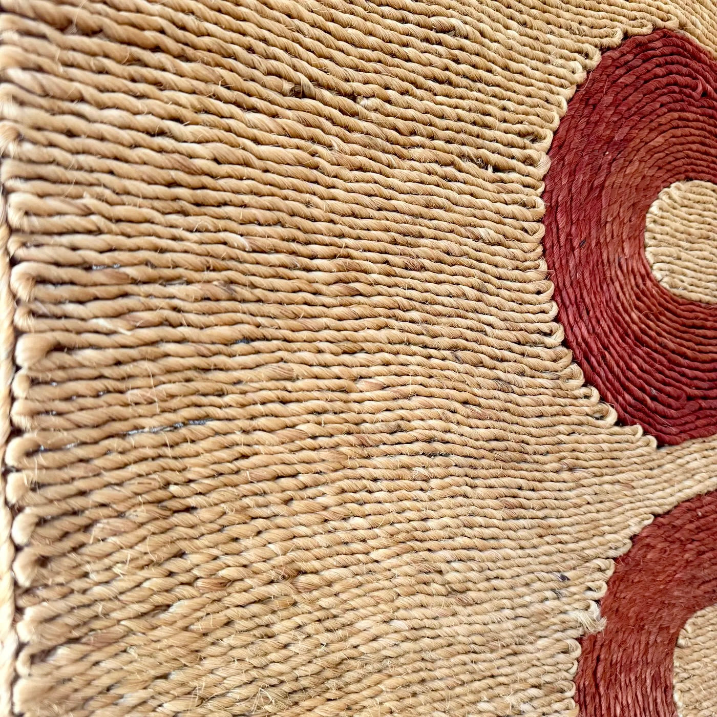 Jute 'Serpents' Tapestry