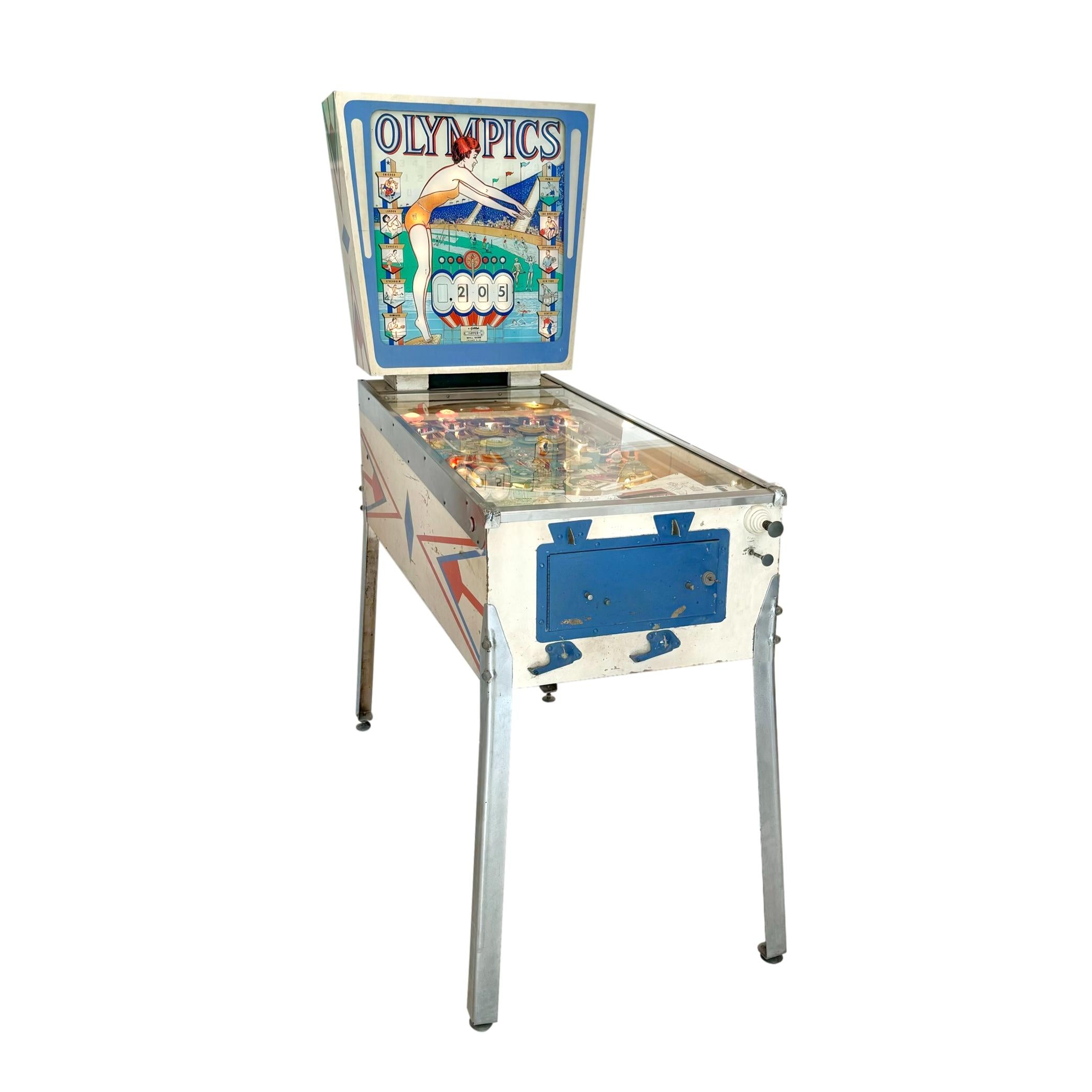 Olympics Pinball Arcade Game