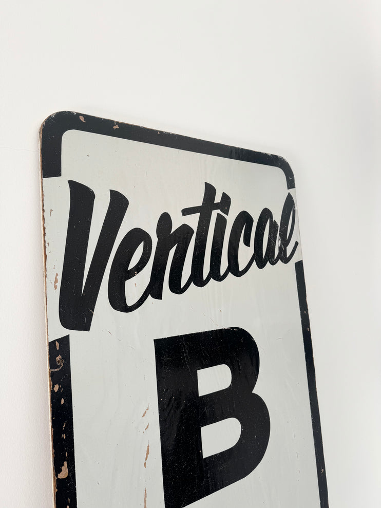 Vertical Blinds Sign