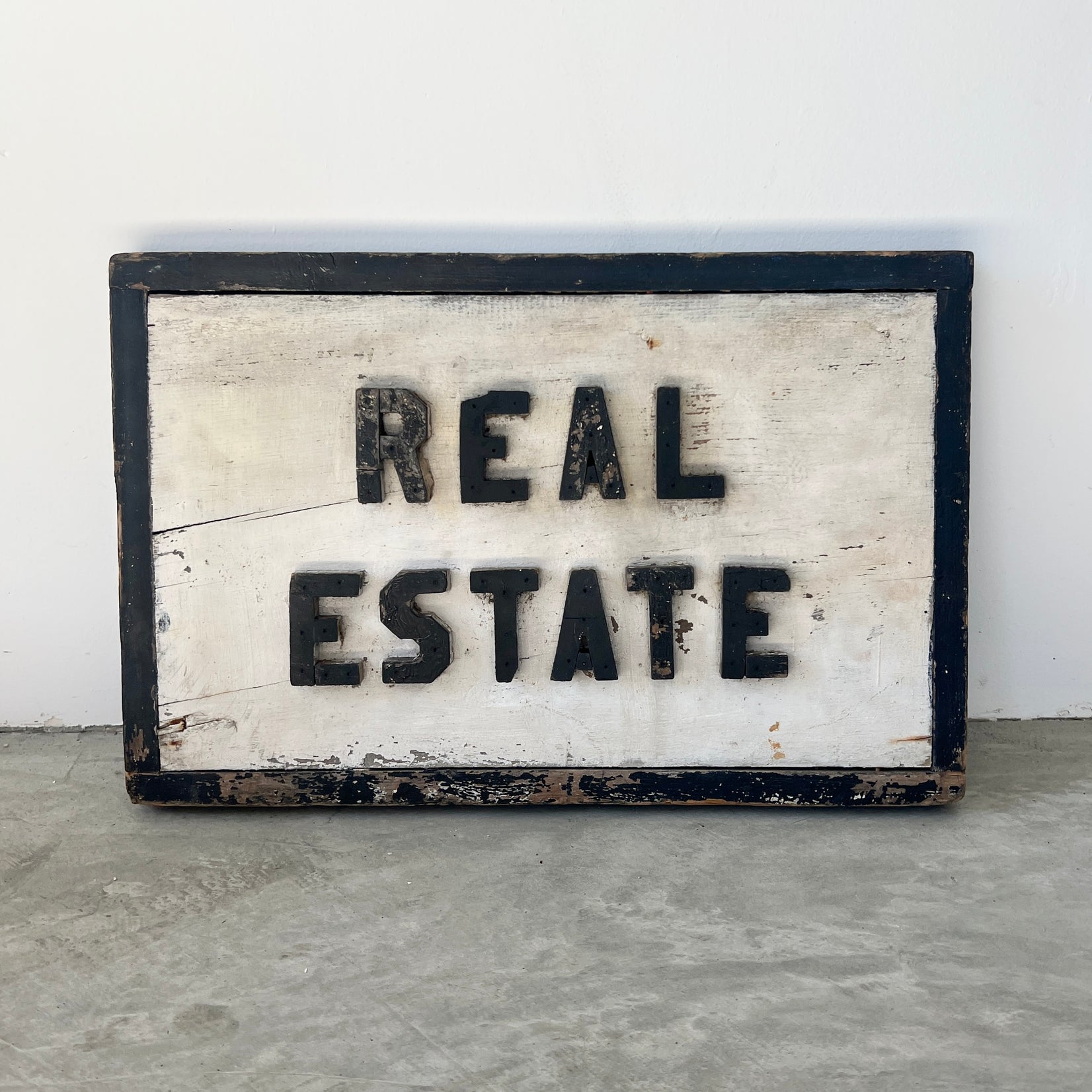 Double Sided Wood Real Estate Sign