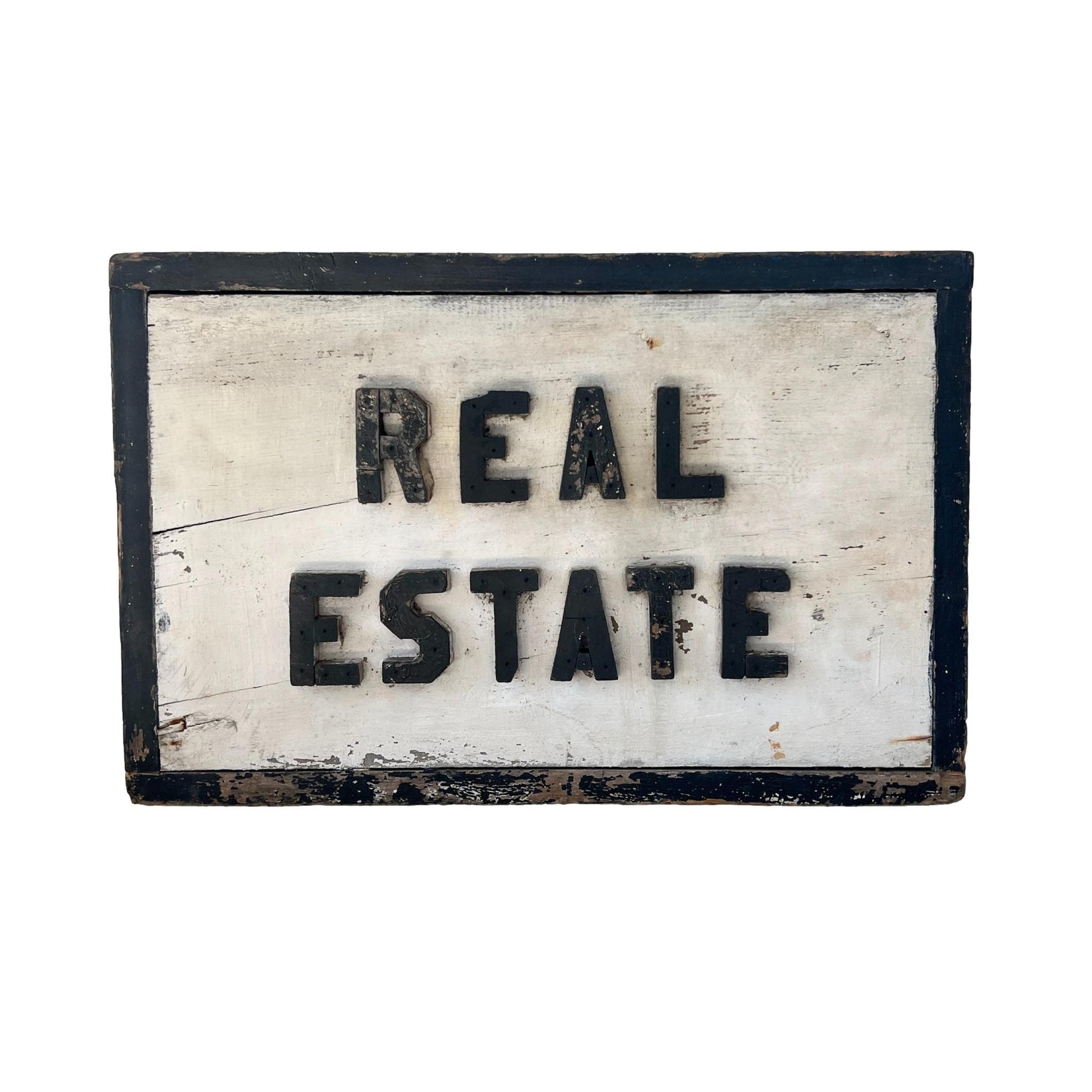 Double Sided Wood Real Estate Sign