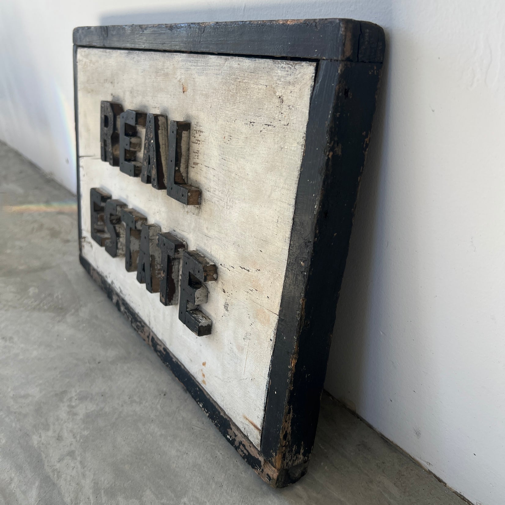 Double Sided Wood Real Estate Sign